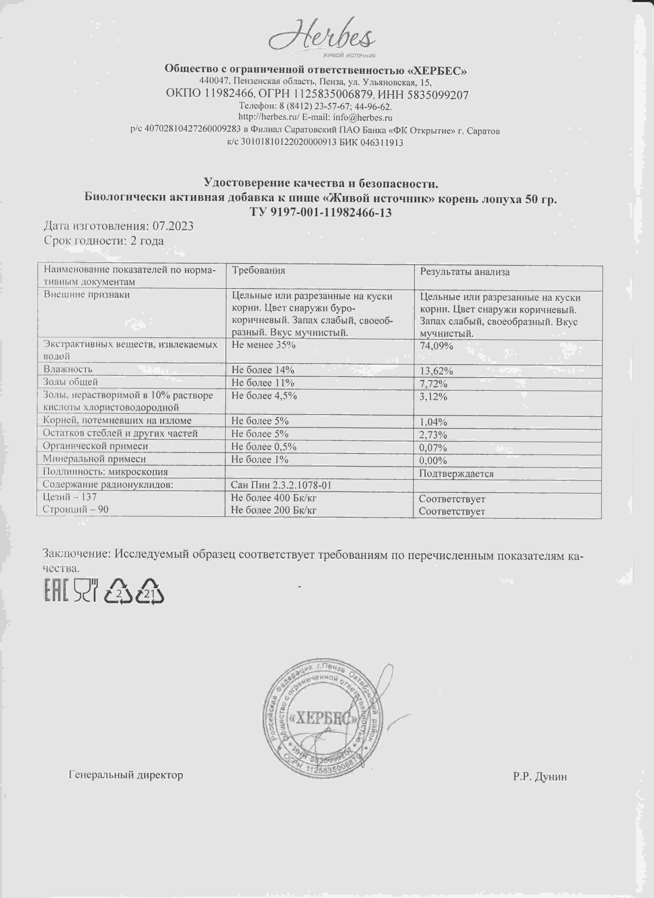 Паспорт №072023